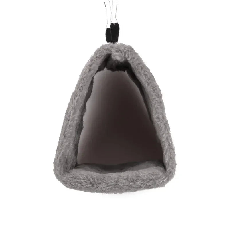 Pet Bird Parrot Cages Warm Hammock Hut Tent Fashion Bed Hanging Cave for Sleeping and Hatching Cage Decoration