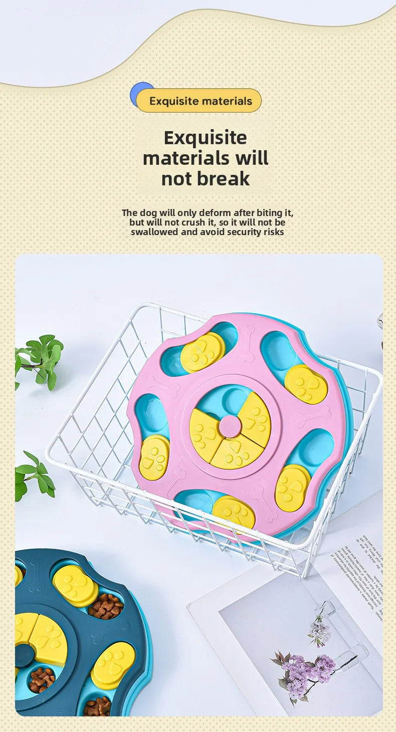 Dog Puzzle Toys Slow Feeder Interactive Increase Puppy IQ Food Dispenser Slowly Eating NonSlip Bowl Pet Cat Dogs Training Game