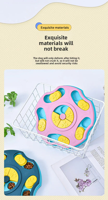Dog Puzzle Toys Slow Feeder Interactive Increase Puppy IQ Food Dispenser Slowly Eating NonSlip Bowl Pet Cat Dogs Training Game