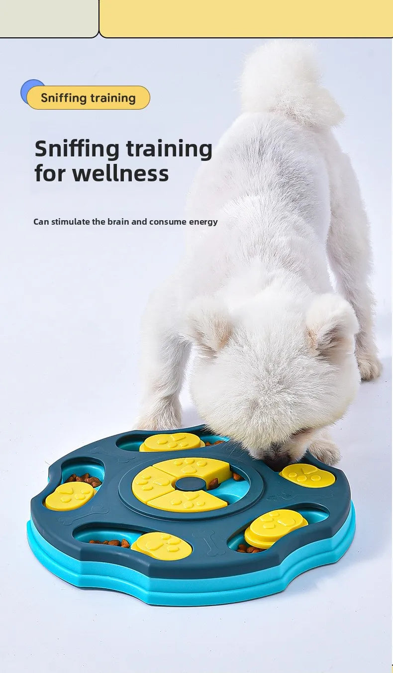 Dog Puzzle Toys Slow Feeder Interactive Increase Puppy IQ Food Dispenser Slowly Eating NonSlip Bowl Pet Cat Dogs Training Game