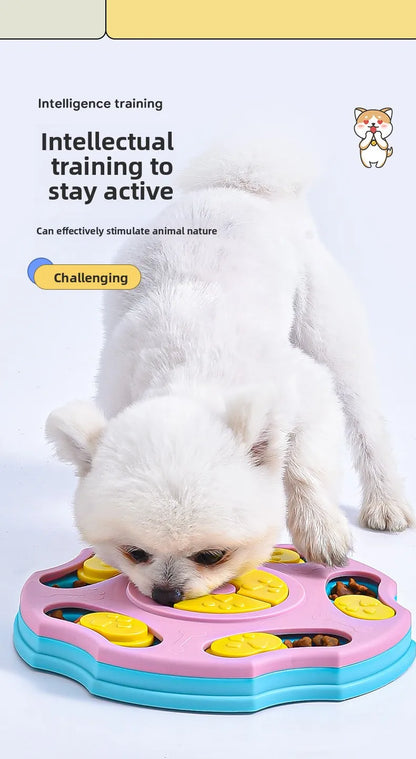 Dog Puzzle Toys Slow Feeder Interactive Increase Puppy IQ Food Dispenser Slowly Eating NonSlip Bowl Pet Cat Dogs Training Game