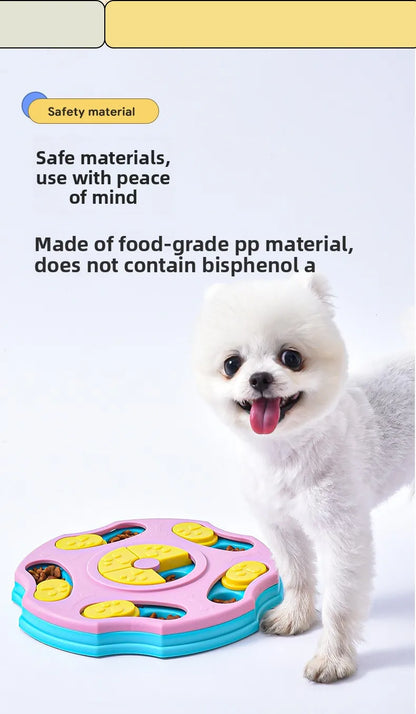 Dog Puzzle Toys Slow Feeder Interactive Increase Puppy IQ Food Dispenser Slowly Eating NonSlip Bowl Pet Cat Dogs Training Game