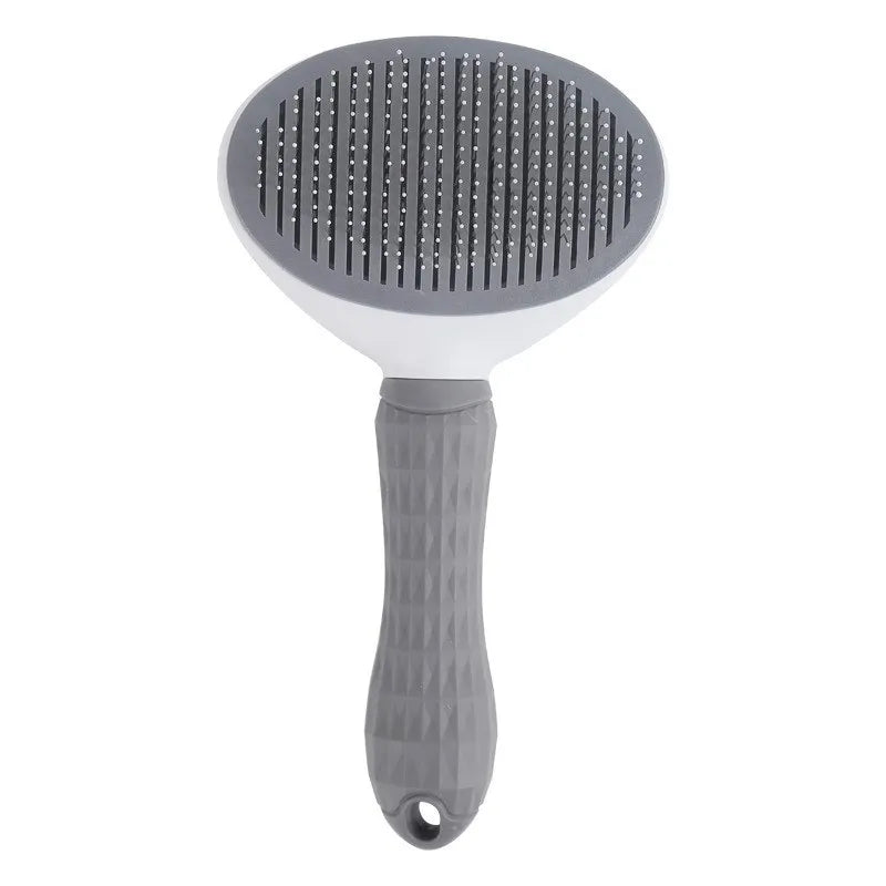 Dog Brush Cat Comb Pet Self Cleaning Hair Remover Brush For Dogs Cats Puppy Kitten Grooming Tools Dog Dematting Comb
