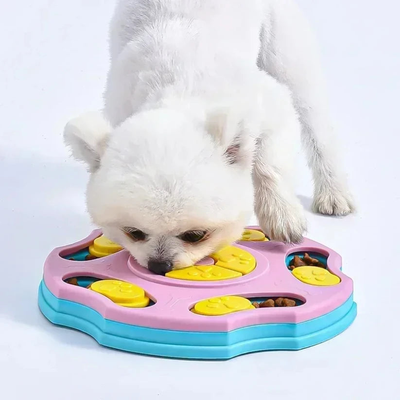 Dog Puzzle Toys Slow Feeder Interactive Increase Puppy IQ Food Dispenser Slowly Eating NonSlip Bowl Pet Cat Dogs Training Game