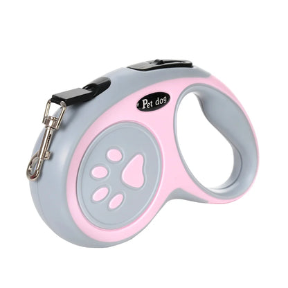 3/5M Dog Leash For Small Medium Large Dogs Cat Puppy Lead Extending Automatic Retractable Outdoor Walking Pet Labrador Supplies